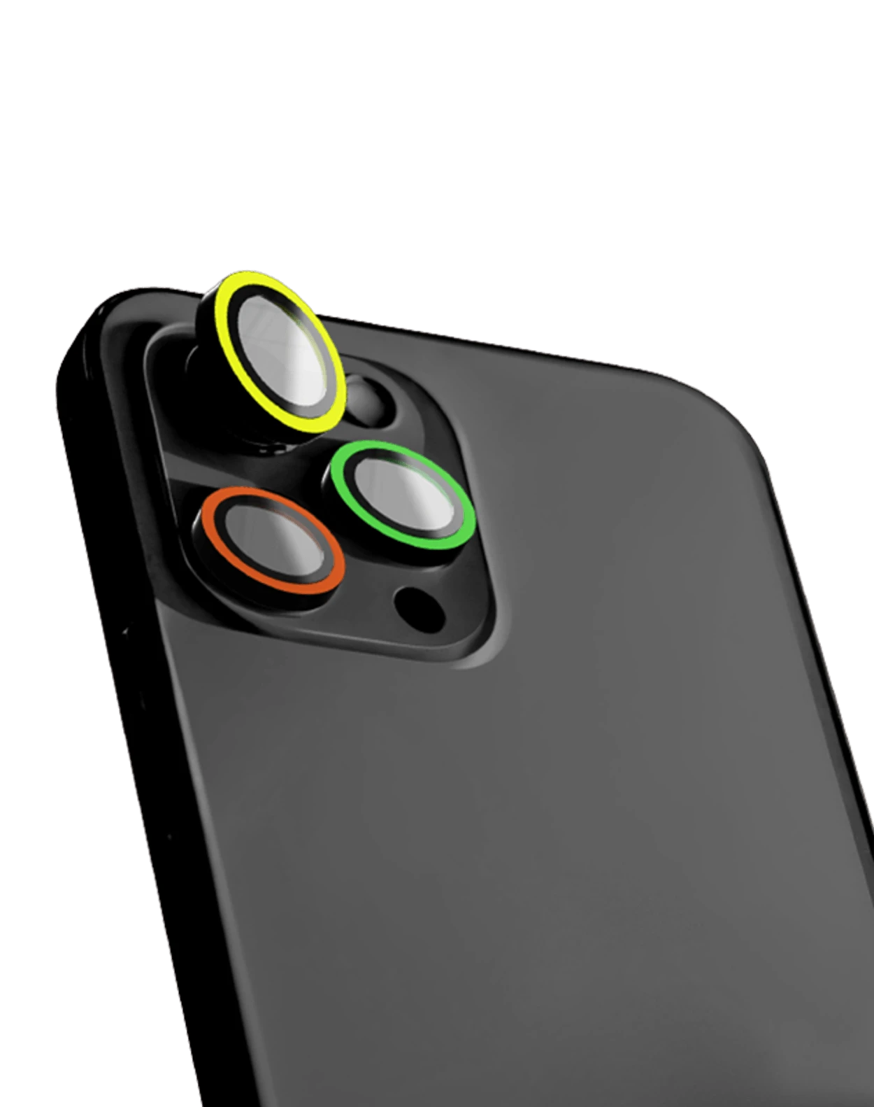 iphone 15 pro/pro max lens green-orange-yellow